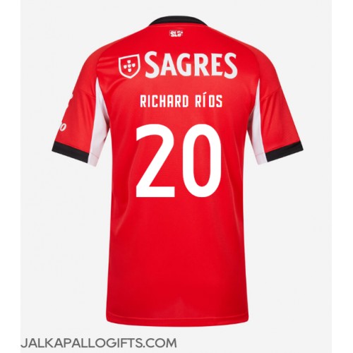 Benfica Richard Rios #20 Kotipaita 2025-26 Lyhythihainen